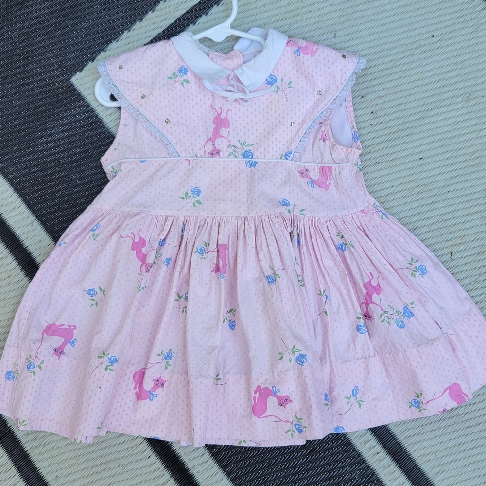 Vintage Handmade Baby Girl Dress